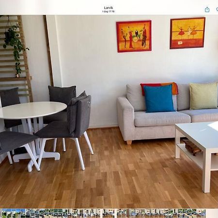 Lys Og Trivelig Leilighet I Larvik Luaran gambar